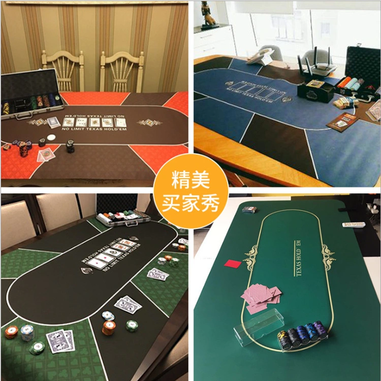 3mm Thick Casino Rubber Poker Table Felt Rubber Mat