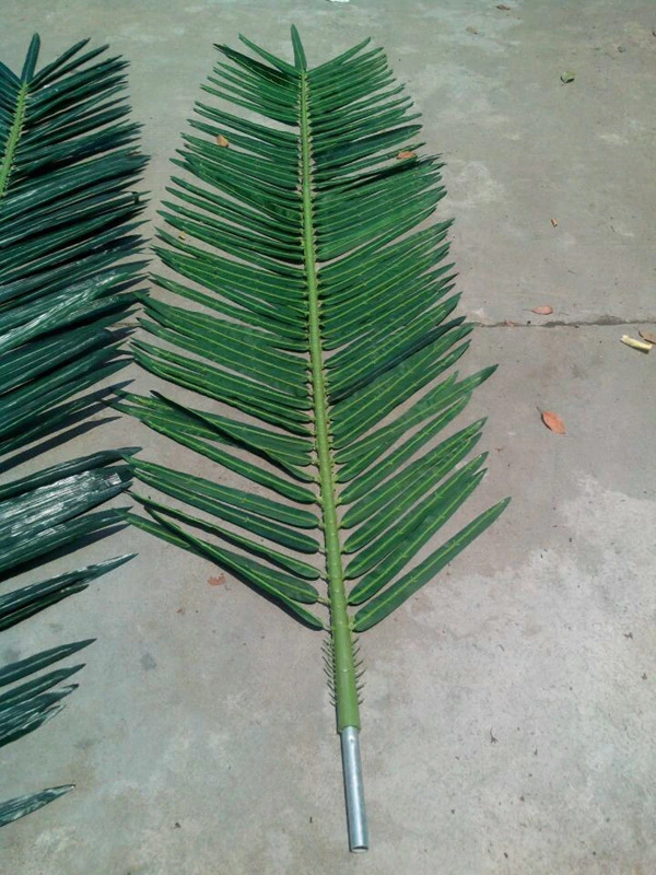 Arificial Coconut Plastic Tree Leaf for Landscape Decoration