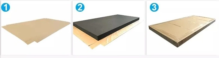 Sound Dampening Material Felt Acoustic Panel Sound Insulation Polyester Batt Noise Deadening Proofing Mat 9mm